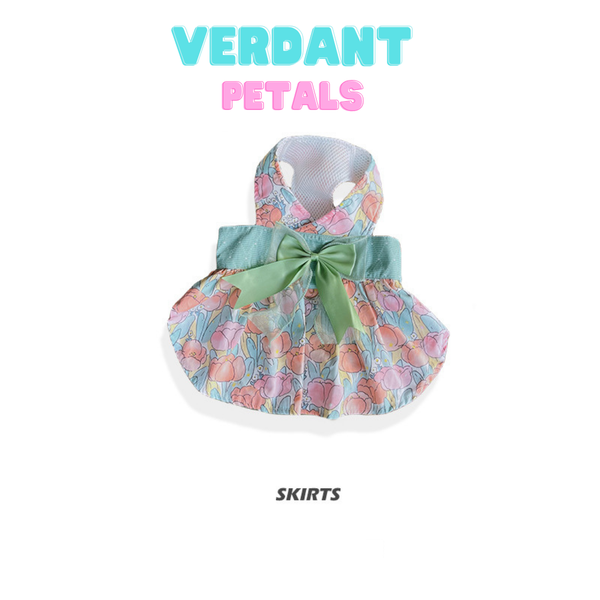 Verdant Petals Harness Dress