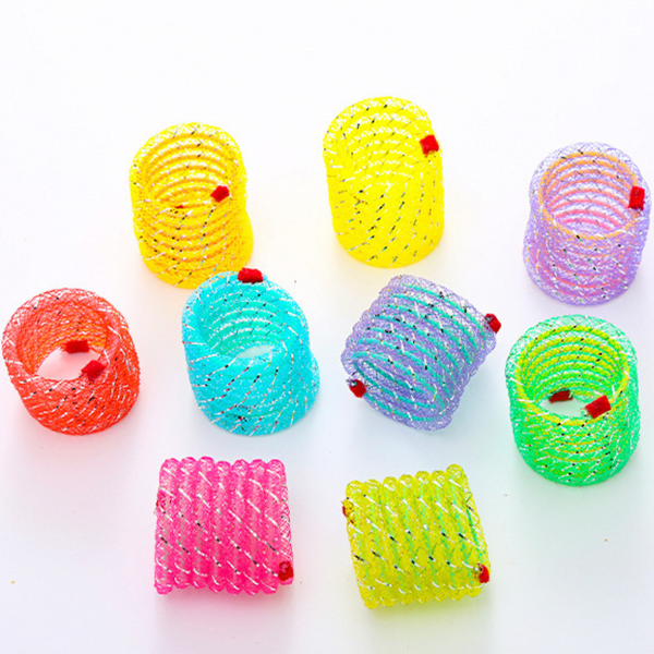 Bouncy Plastic Coil